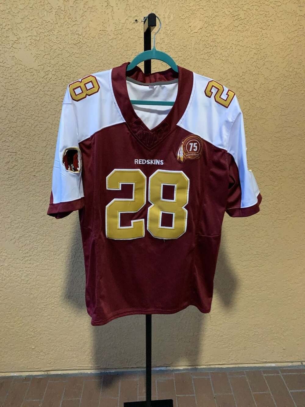 Washington Redskins Darrell Green 75th Anniversary Jersey Size S